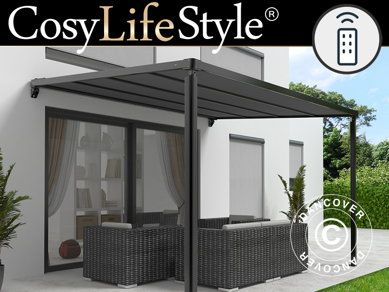 Las cubiertas para patio CosyLifeStyle® extenderán el que puedes pasar en el patio. Una cubierta para patio CosyLifeStyle® con usos. Cubiertas para patio CosyLifeStyle® en materiales que no requieren mantenimiento.